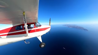 Flying The LONG WAY to Catalina Island...