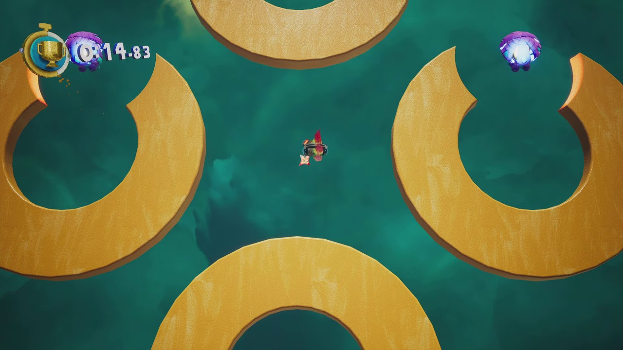 Sackboy (PS5): Défi des Chevaliers Maillés #9 : Attention, Méduses !