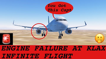 Infinite Flight A320 Engine failure