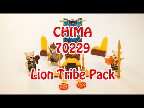 70229 Lion Tribe Pack / Лагерь Клана Львов