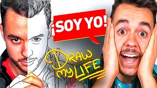 REACCIONANDO A MI DRAW MY LIFE - TheGrefg