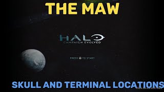 The Maw - Halo Campaign Evolved Skull and Terminal Locations