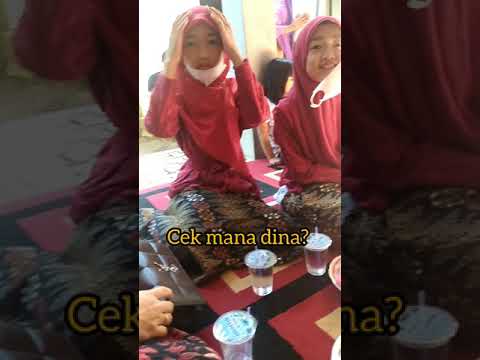 Kembar Dinadini ke undang pakai sepatu baju kebaya || it ok #shorts