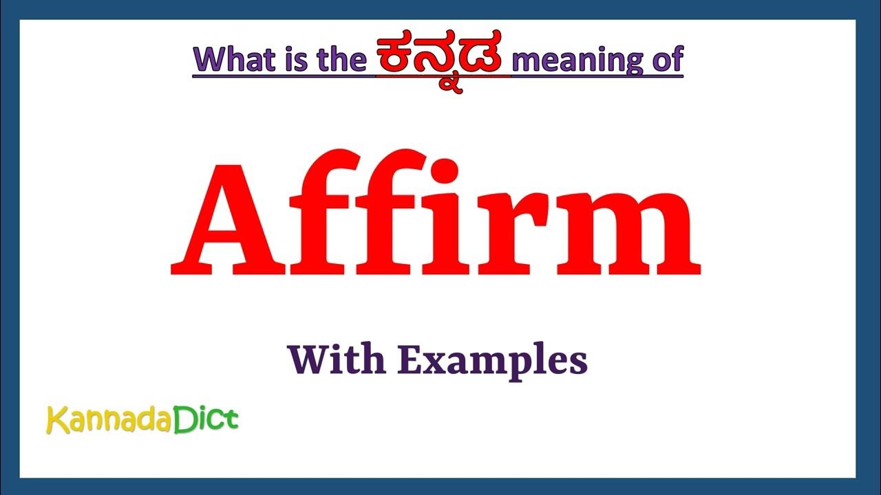 Affirm Meaning In Kannada Affirm In Kannada Affirm In Kannada affirm-meaning-in-kannada-affirm-in-kannada-affirm-in-kannada