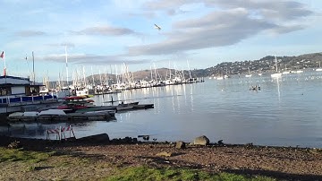 RCpowers F-18 70% scale foamy high-alpha seagull tag over the water