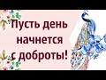 Пусть день начнется с доброты!