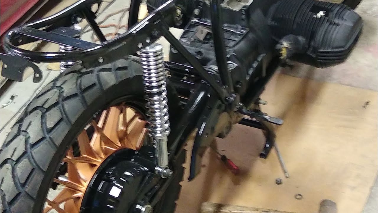 Cafe Racer R85 CAFE RACER BMW R65 1981 en progreso... - YouTube