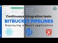 Deploying a React app with Bitbucket Pipelines | AWS S3 bucket