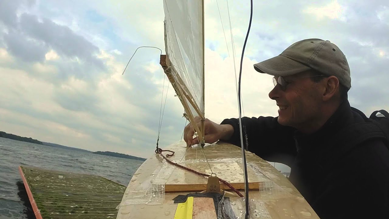 luffe 37 rc model boat heavy weather.