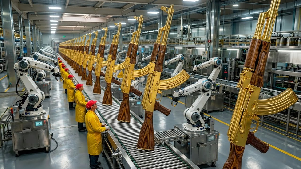 Inside the World’s Largest AK-47 Manufacturing Factory | How Millions of Rifles Are Mass-Produced