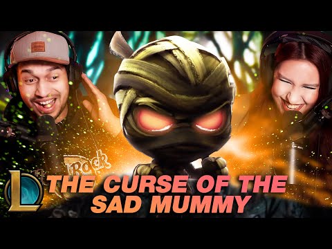 REACTING to THE CURSE OF THE SAD MUMMY Cinematic from League of Legends - SO GOOD!