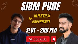 SIBM PUNE INTERVIEW EXPERIENCE BY DEV | Slot  2nd FEB | ONLINE | Questions Asked.