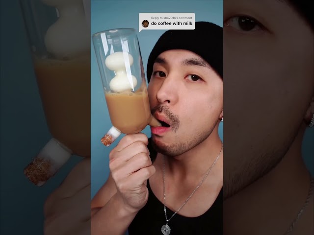 ☕🥛 #asmr #sleep