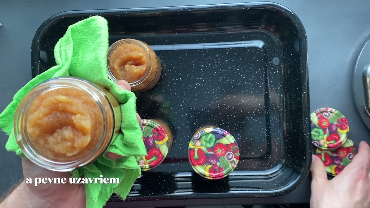 Zavárané strúhané jablká