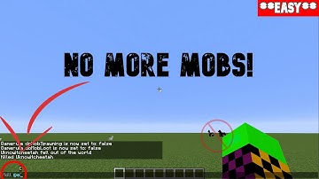 How to create a Super Flat World with NO MOBS. (Working)