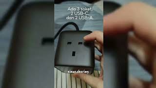 Meja Serabut Sangat? Satu Plug Cas 7 Device! | Ugreen 65W DigiNest Cube Review & Travel Tips 🔌⚡️