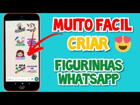 Crie suas próprias figurinhas no WhatsApp - Professor do iPhone