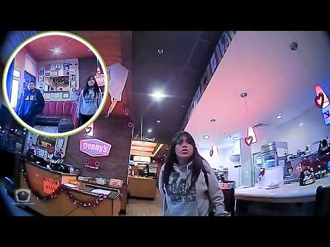Unhinged Twins Lose Their Minds When Kicked out of Denny's Restaurant