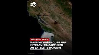 Live updates: Massive fire breaks out at medical distribution warehouse in Tracy, evacs underway