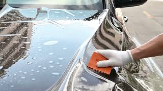 Rubber Squeegee for Vinyl Wrap, Car Glass Cleaning, Mirror Cleaner, Soft PPF Film Wrapping Scraper screenshot 3