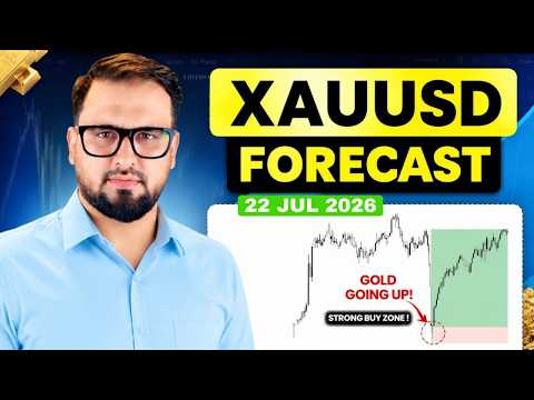 Video preview for GOLD MARKET OUTLOOK | 22 JULY 2026 | XAUUSD FORCAST BY EFMS TRADE