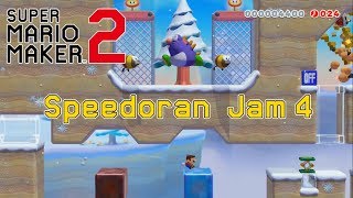 Speedoran Jam 4 (All Levels) | Super Mario Maker 2