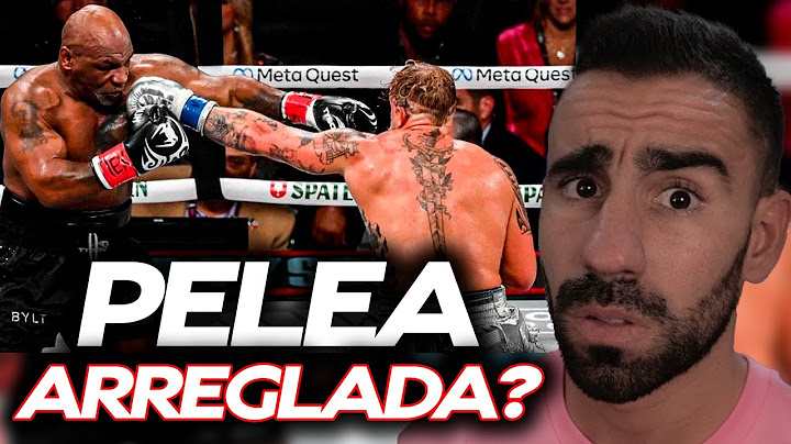 QUÉ PASÓ EN LA PELEA DE MIKE TYSON vs JAKE PAUL