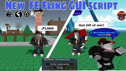 New FE Fling GUI Script | Delta•Hydrogen•Fluxus•Arceus X v3