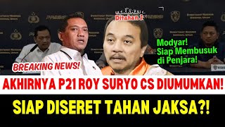 Download lagu 🔴LIVE | P21 ROY SURYO CS DIUMUMKAN POLDA METRO JAYA, SEGERA DITAHAN JAKSA?