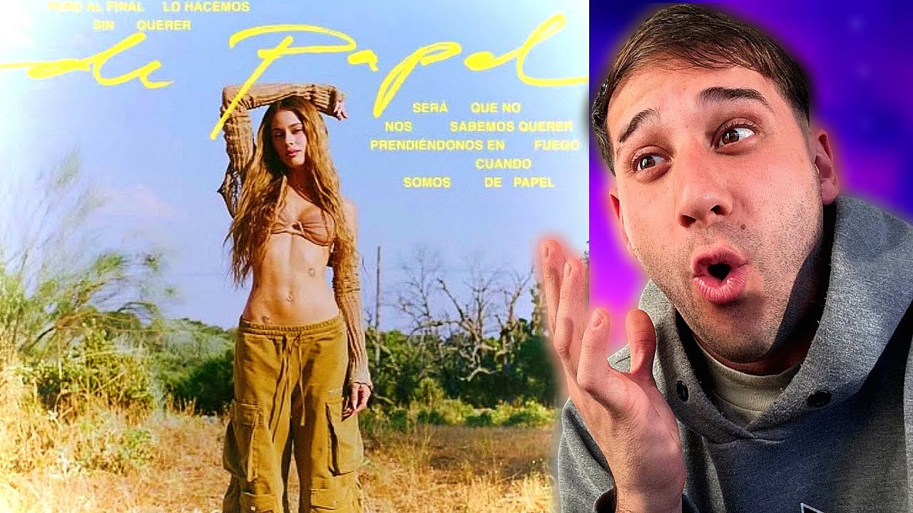ZUKWAAN REACCIONA a TINI - De Papel (Official Video)