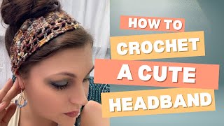 Step by step tutorial on how to make this cute Fall cottagecore headband