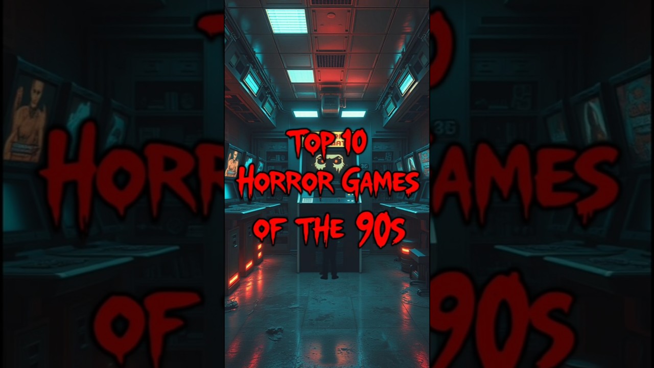 🎮👻 Top 10 Horror Games of the 90s | Classic Nightmare Fuel! 🔥💀| top 10 horror games 