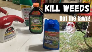 Kill Weeds Not Your Lawn - Ugly Lawn Fix with Big Box Products and Ortho Dial N Spray. Easy!