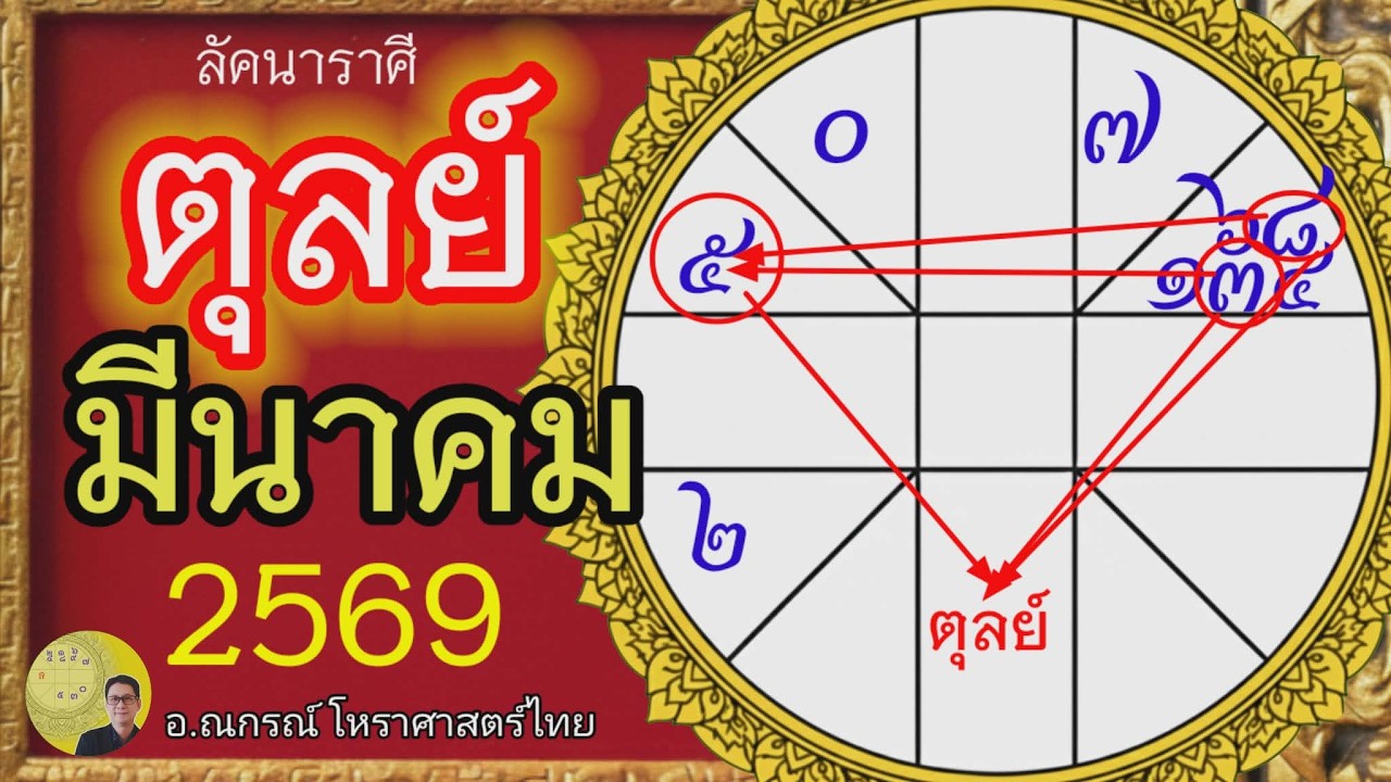 ลัคนาราศีตุลย์ ดาวประจำตัวย้ายราศี2หน มีนาคม2569