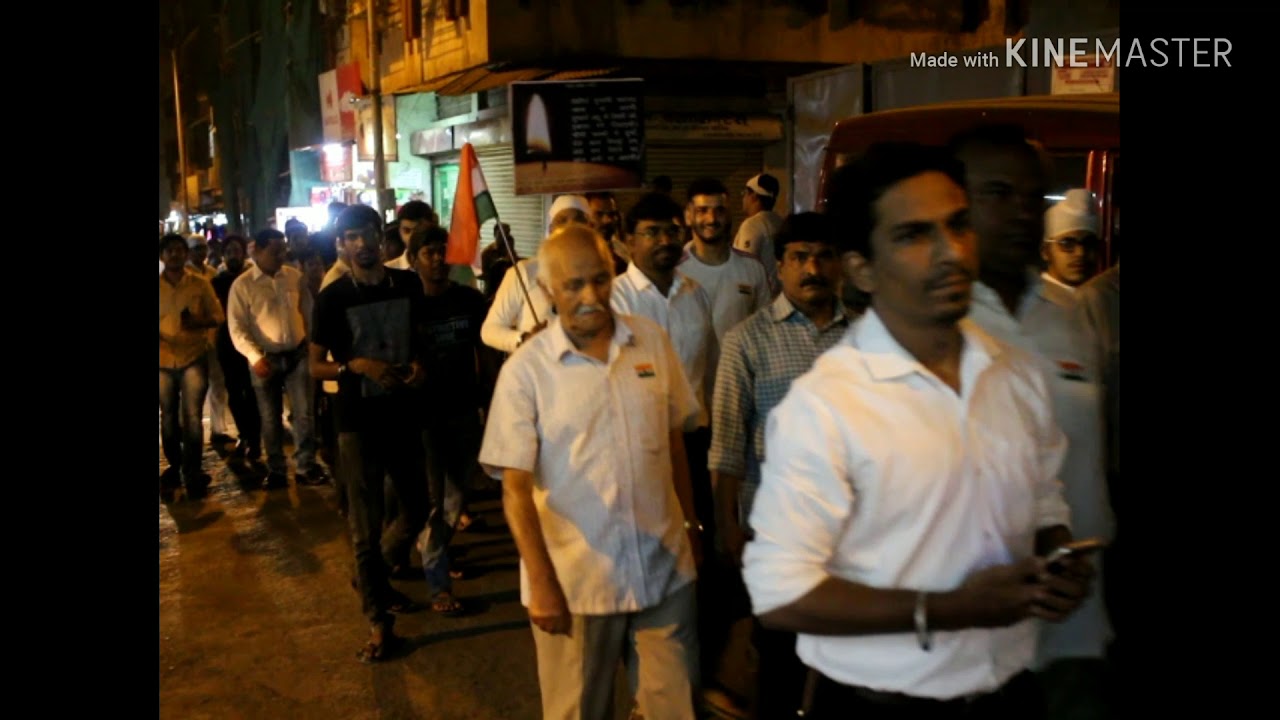 | Shanti yatra | Nerul sector 6 citizens& ashram kant darshan darbar Tribute to our brave soldiers