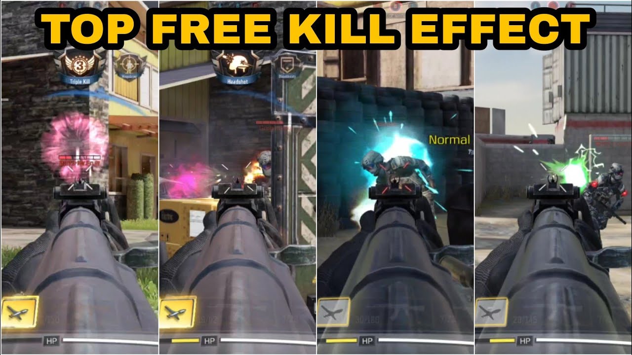 Top 4 FREE Hit Effect in COD Mobile | Wisdom Frost