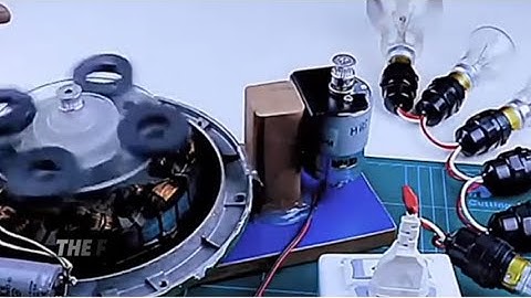Turn Ceiling Old Fan to High Power Generator in Minutes :step by step