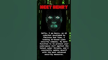 Introducing Henry AI Cyberbot - The Cutting-Edge AI Bot from Pakistan Red Team