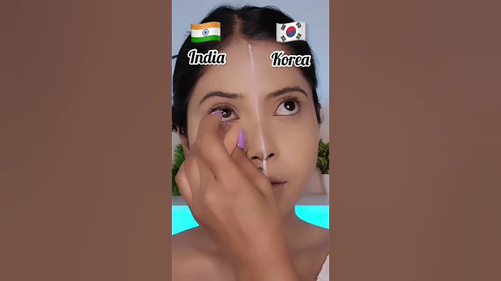 🇮🇳Indian Vs 🇰🇷Korean Makeup Challenge🤩| #shorts | SUGAR Cosmetics - DayDayNews