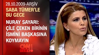 Nuray Sayarı: Seni seviyorum diyorum trafik açılıyor - Saba Tümer'le Bu Gece - 28.09.2009