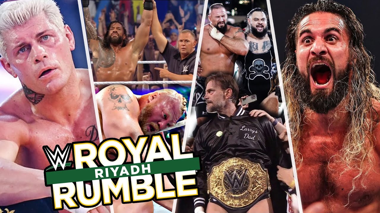 WWE Royal Rumble Saudi Arabia 30 January 2026 Highlights - WWE Royal Rumble 30/1/2026 Show WWE2K25