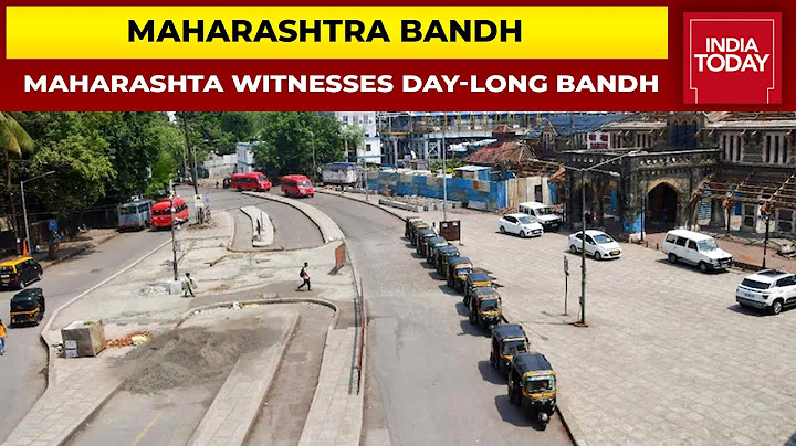 Maharashtra Bandh: Maharashtra Witnesses Day-Long Bandh To Support The Victims Of Lakhimpur Violence