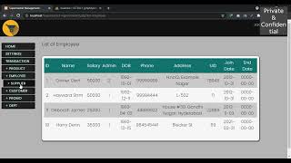 Supermarket Management System Full PHP Project with Source Code