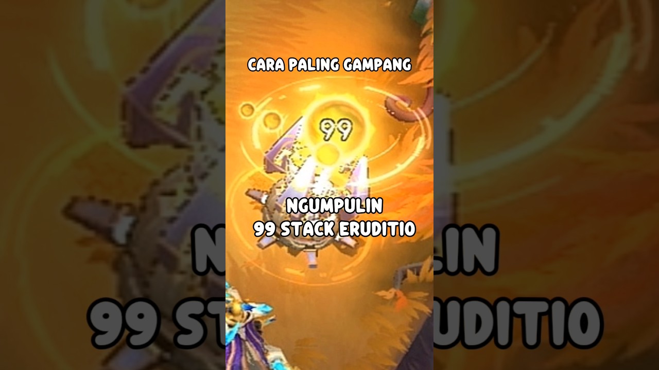 CARA PALING GAMPANG 99 STACK ERUDITIO MAGIC CHESS GO GO! AUTO EPIC COMEBACK 