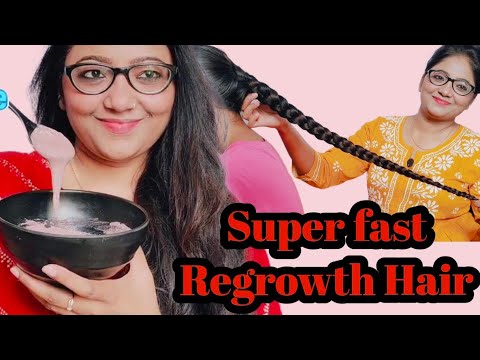  Extremely Regrowth Hair Mask 100% Natural Treatment For Reduce Hairfall ...