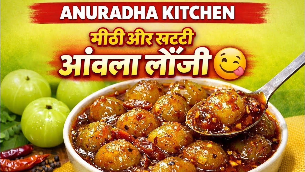 👉 मीठी और खट्टी आंवला लौंजी | Instant Amla Lonji Recipe | सर्दियों की खास रेसिपी | Anuradha Kitchen