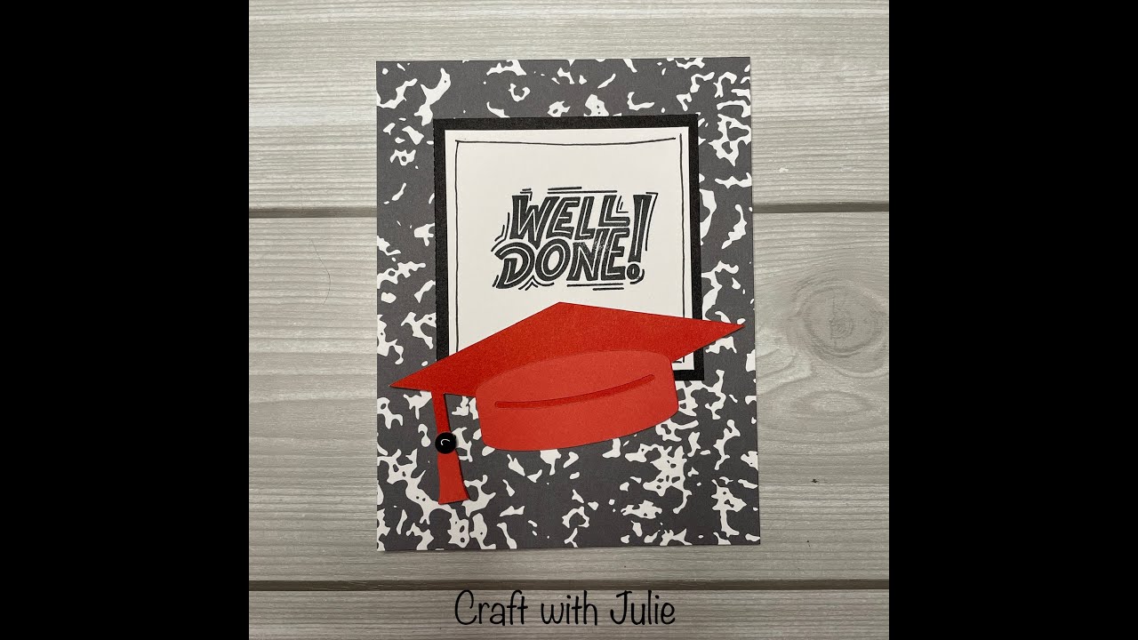 Quick and Easy Graduation Card | Close to My Heart - YouTube