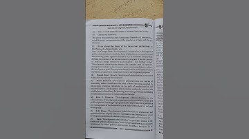 Write about some of the important definition  of development administration