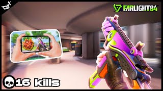 This weapon combo gave me aimbot in Farlight 84 FPP | Mobile Pro Handcam Gameplay