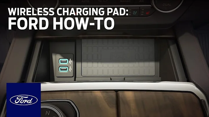 Inductive Wireless Charging Pad | Ford How-To | Ford - DayDayNews